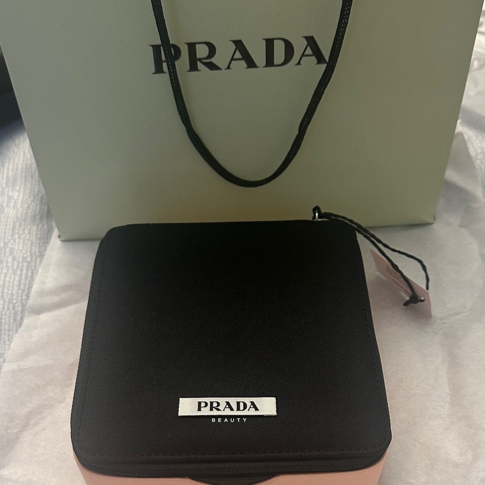 Prada Dual-Tone Black and Pink Case